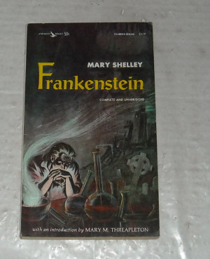 Details about 1960's FRANKENSTEIN by MARY SHELLEY PB BOOK CLASSIC ...