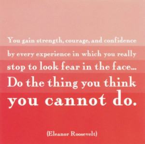 Quote.By Eleanor Roosevelt