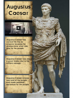 Augustus Caesar | Publish with Glogster!