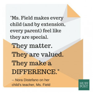 quotes from current students, former students and parents on teachers ...