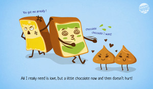 Kaya-bun is lusting after The Choco sisters. Butter-chan is getting ...