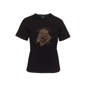 Black Sabbath Tony Stark IRON MAN The Avengers Womens Black T-shirt