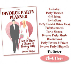 party planner how to throw a divorce or breakup party