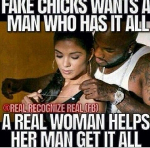 Fake chick vs real woman