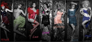 The Seven Deadly Sins are: Pride, Envy, Gluttony, Sloth, Fury, Lust ...