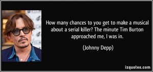 Johnny Depp As A Teenager Quote