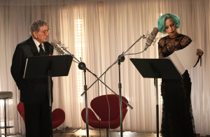 Tony Bennett and Lady Gaga in the studio for 'The Lady is a Tramp ...