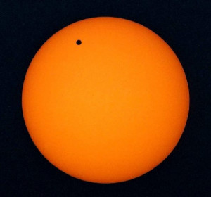 The transit of Venus across the Sun happened on June 5. The next time ...
