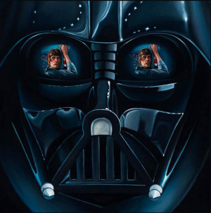 STAR WARS REFLECTIONS CHRISTIAN WAGGONER ART PAINTINGS