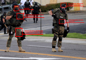 ... Of The Military-Style Gear Used On The Streets Of Ferguson, Missouri