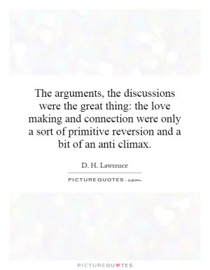 ... of primitive reversion and a bit of an anti climax. Picture Quote #1