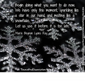 Displaying (20) Gallery Images For Snowflake Quotes...