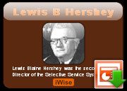 Lewis B Hershey quotes