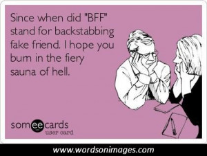 quotes about backstabbing friends