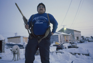 44 mag would probably do the trick if you surprised him.