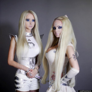 Human Barbie's Twin: Olga 'Dominica' Oleynik, Valeria Lukyanova Team ...