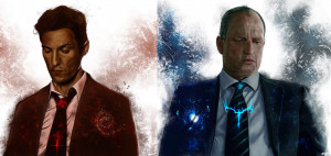 Rust Cohle & Martin Hart - Fan Art - True Detective
