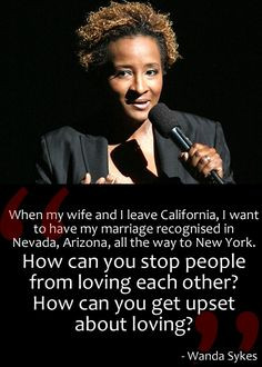 Wanda Sykes just wants to drive cross country with her wife... without ...