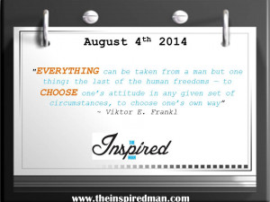 Viktor Frankl Freedom Quote