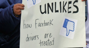 Fed-Up Facebook Drivers Vote to Unionize, Join Teamsters