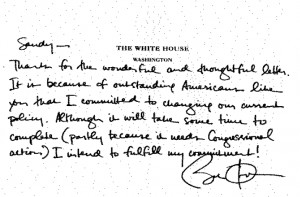 Obama sends handwritten letter to gay soldier ousted from the military ...