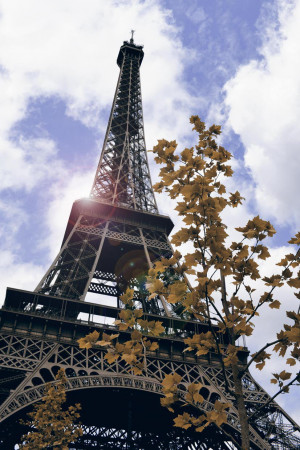Paris Eiffel Tower Ernest Hemingway Quote