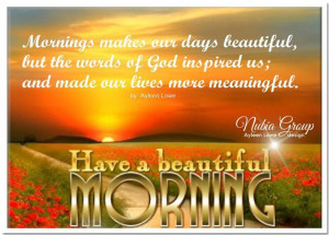 Good Morning Quotes Christian