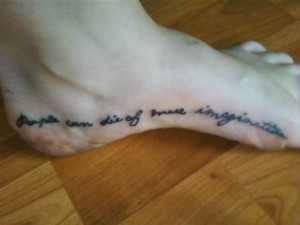 Sea Quote Tattoos The quote is from