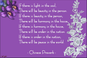 Quote card – chinese proverb