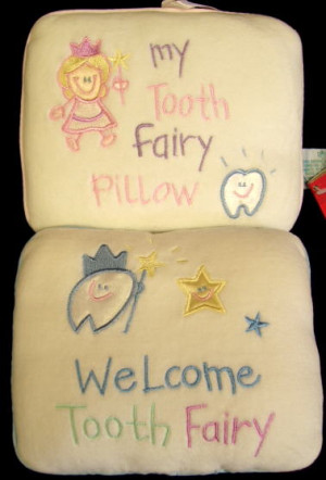 Prod Code B Tooth Fairy Pillows