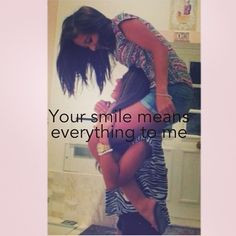 Your smile makes my stomach flip..