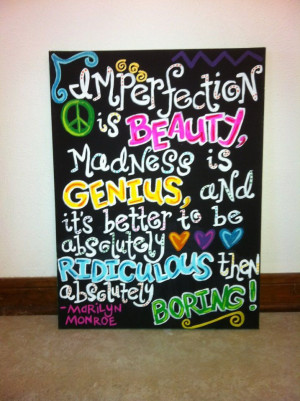 Custom painted quote canvas!