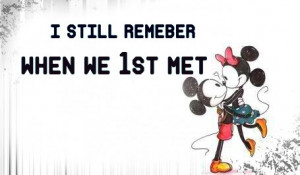 cute, love, meeting, my first love, pretty, quote, quotes