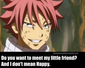 Fairy Tail Fairy Tail Pickup Line