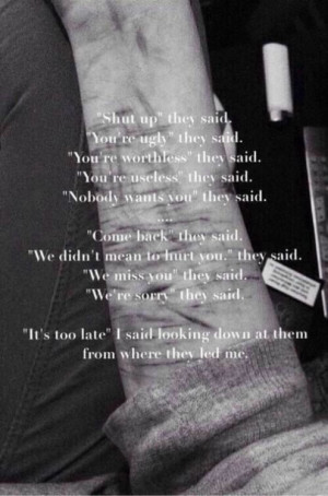 Honestly I’m not sure how much longer I can take all this shit.