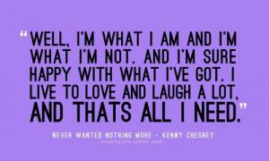 kenny chesney – never wanted nothing more lyrics