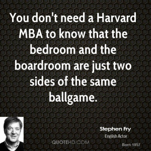 You don't need a Harvard MBA to know that the bedroom and the ...