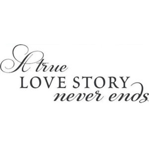 Trading Phrases Wall Decals Love Story