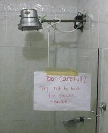Shocking Shower? #Funny