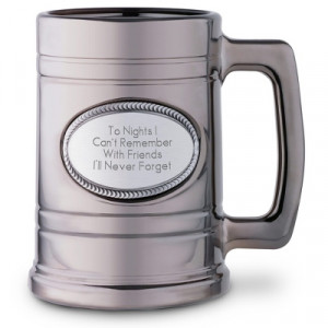 Engraved Groomsmen Beer Mugs