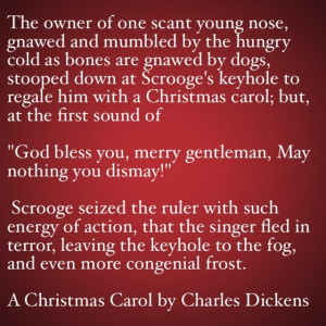 My Favorite Quotes from A Christmas Carol #8 - …even more congenial ...