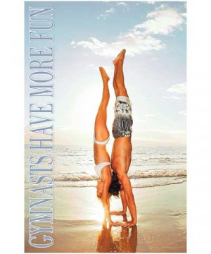 Gymnastics Have More Fun Poster