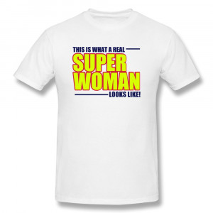 Superwoman Quotes Casual super woman design cool quote men t-shirts ...