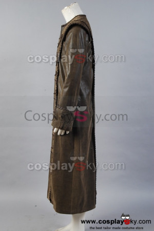 Pirates of the Caribbean Blackbeard Coat Costume Overcoat , Made in ...