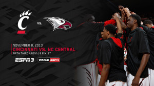 ... Cincinnati Notes | NCCU Notes | Gameday Info | Cronin Preview Quotes