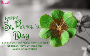 St. Patrick's Day Quotes and Irish Sayings with Wishes Wallpapers