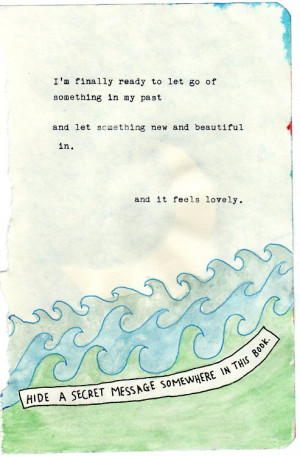 love happy quotes lovely future present wreck this journal past ...