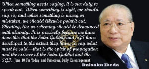 Daisaku Ikeda Quote