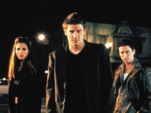 Cordelia, Angel and Doyle
