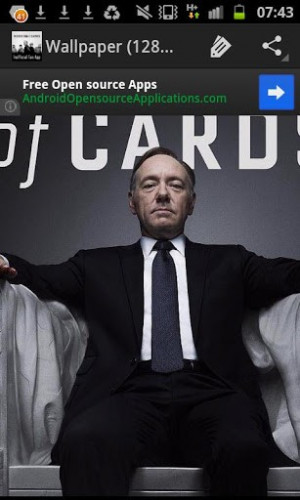 View bigger - House of Cards TV Show Fan App for Android screenshot